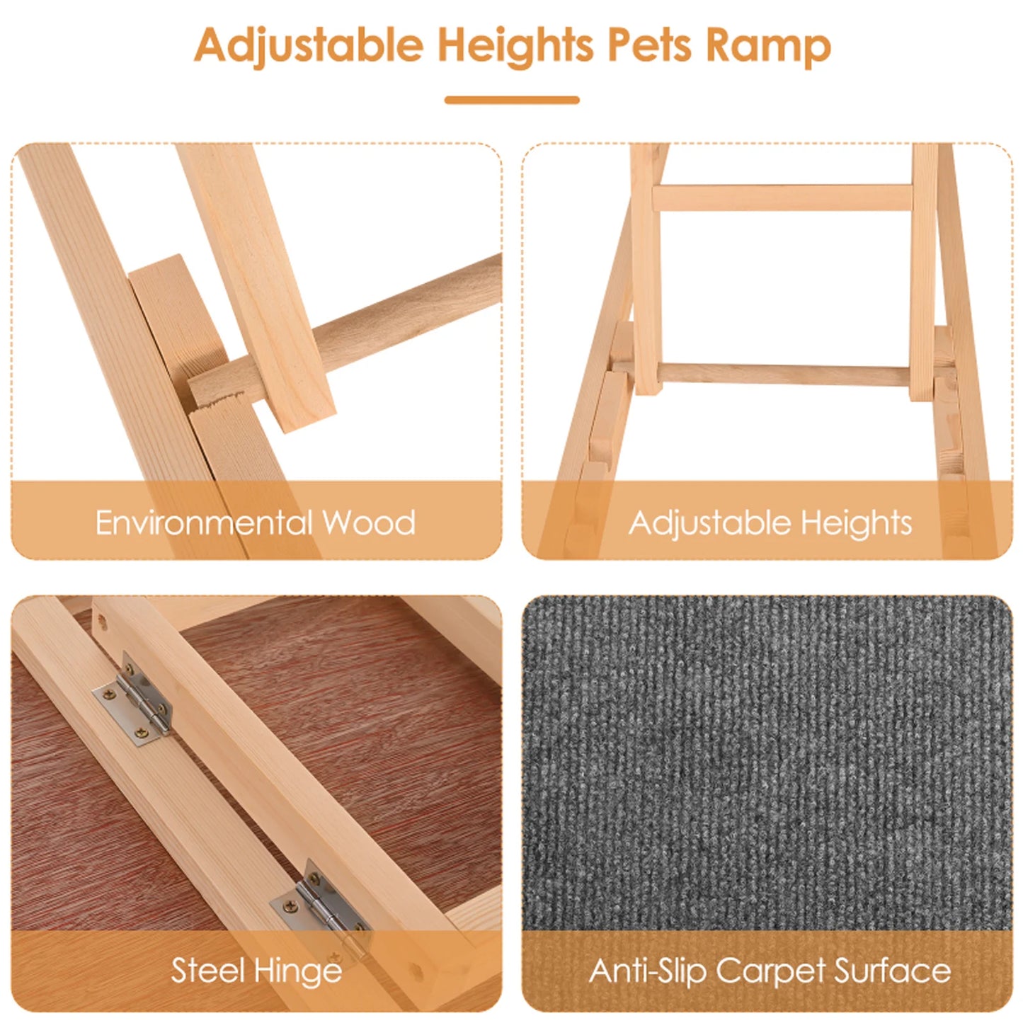 Rampe orthopédique Cocoon Pet - surface antidérapante