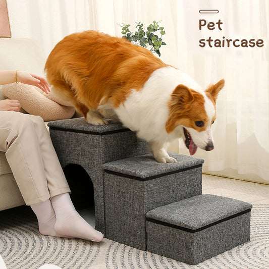 Escalier pliable Cocoon Pet - photo produit réelle